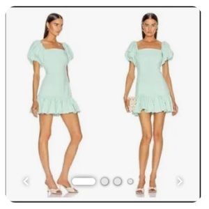 ATOIR Bubble Puff Sleeve Mini Dress 2